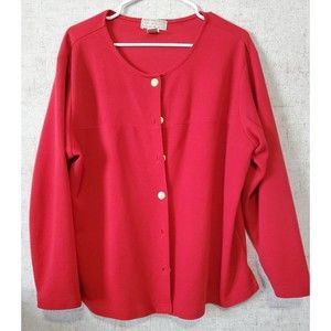 Studio Works Red Cardigan XL